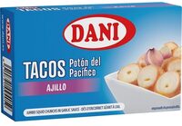 Tacos de potón al ajillo