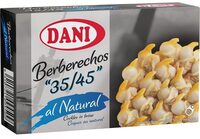 Berberechos al natural