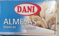 Almejas blancas al natural