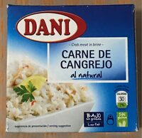 Carne de cangrejo al natural