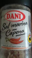 Sal marina con cayena