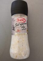 Sal marina con ajo