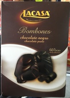Bombones chocolate negro