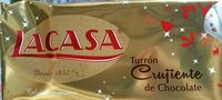 Turron crujiente de chocolate