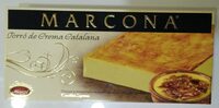 Turrón de crema catalana
