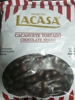 Cacahuete tostado chocolate negro
