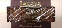 Guirlache de almendra y caramelo