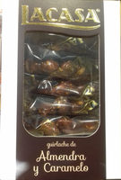 Guirlache de almendra y caramelo