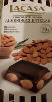 Chocolate Negro almendras enteras