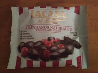 Mi momento, arándanos naturales con chocolate negro