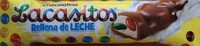 Chocolatina rellena de leche