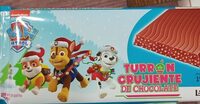 Turrón crujiente chocolate paw