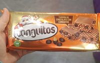 Turrón chocolate con conguitos