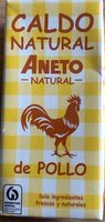 Caldo natural de pollo