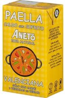 Caldo para paella valenciana con sofrito