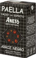 Caldo para arroz negro con sofrito