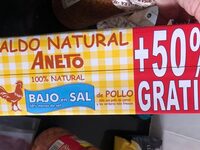 Caldo natural de pollo