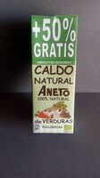 Caldo natural de verduras ecológicas