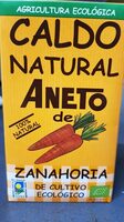 Caldo natural de Zanahoria Ecologica
