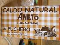 Caldo natural de puchero