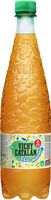 Agua mineral natural con gas sabor manzana