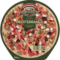 Pizza mediterránea