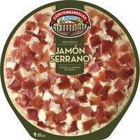 Pizza fresca jamón serrano