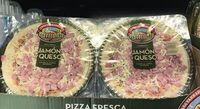 Pizza doble jamón y queso