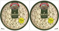 Pizza fresca 4 quesos