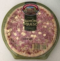 Pizza Jamón y queso