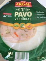 Pechuga de pavo con verduras