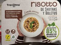 Risotto de shiitake y boletus