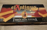 Turrón yema tostada