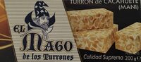 Turron de cacahuete