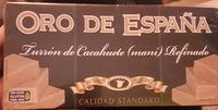 Turron de cacahuete refinado
