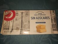 Turrón crema de almendras sin azúcares añadidos