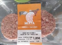 Hamburguesa mixta Noel