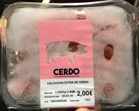 Salchicha extra de cerdo