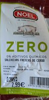 Zero Salchichas frescas de cerdo