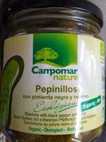 Pepinillos con pimienta negra y comino