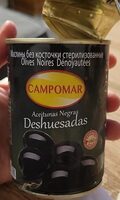 Olives noires dénoyautées