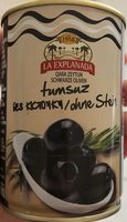Olives noires dénoyautées