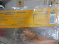 Filetes de pez unicornio sin piel sin espinas