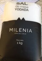 Sal de mesa yodada