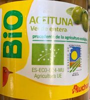 Aceituna Ecologica verde entera