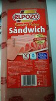 Fiambre paleta sandwich