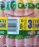 Salchichas Big Queso