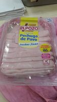 Pechuga de pavo. Lonchas finas.