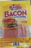 Bacon sabor original lonchas sin gluten sin lactosa