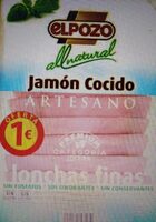 Jamón cocido artesano, all natural